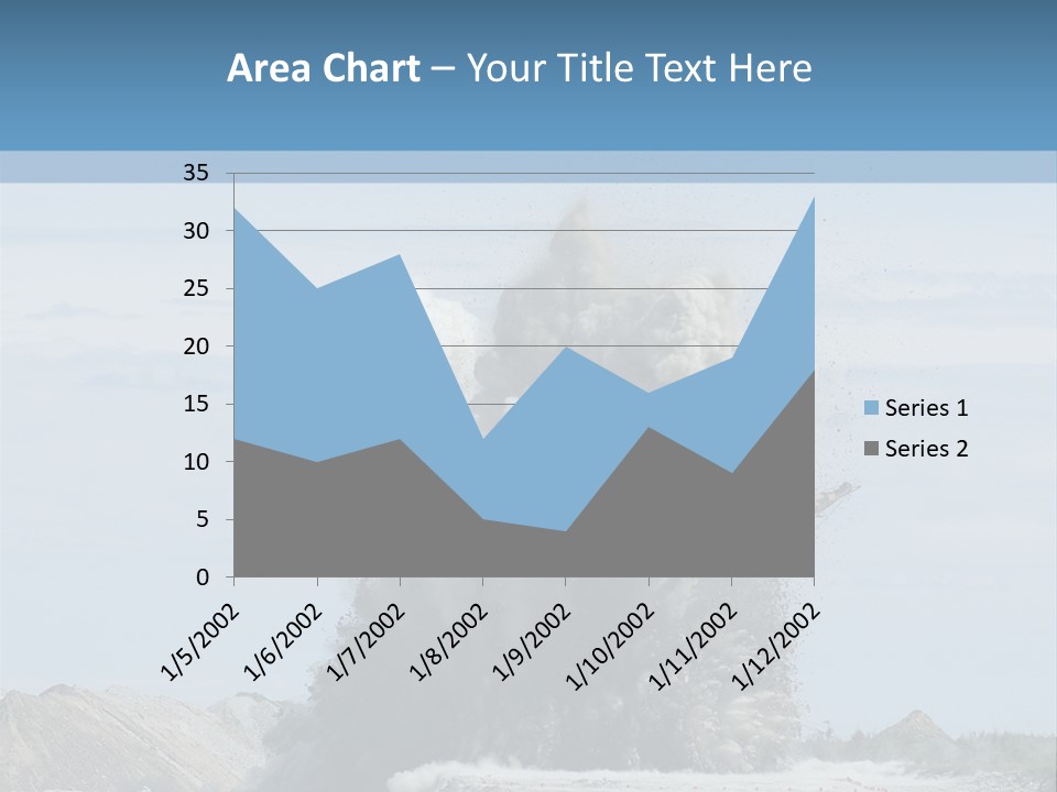 Green Energy Dust PowerPoint Template