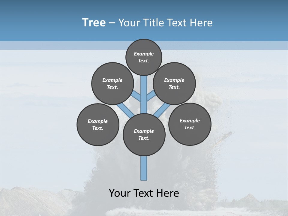 Green Energy Dust PowerPoint Template
