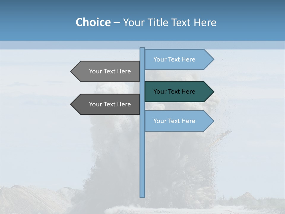 Green Energy Dust PowerPoint Template