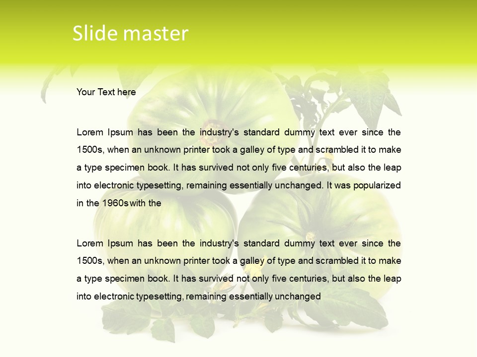 Seasonal Cocktail Cultivate PowerPoint Template