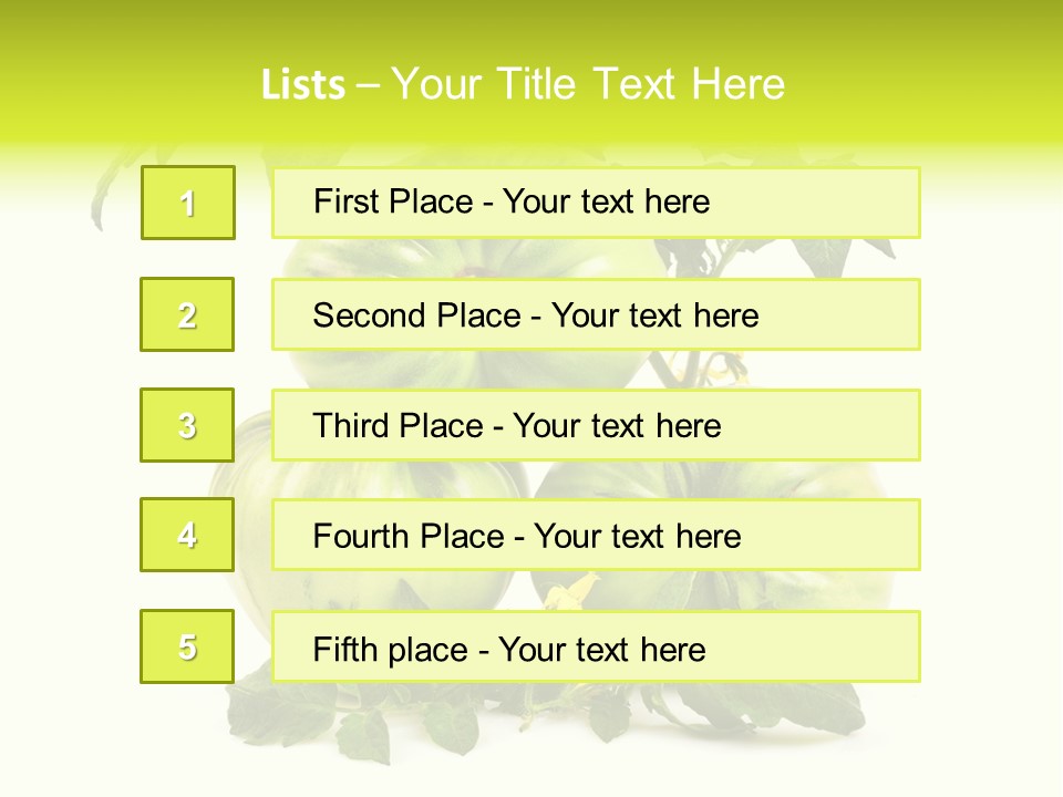 Seasonal Cocktail Cultivate PowerPoint Template
