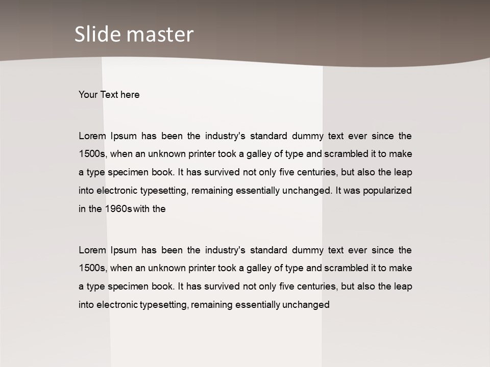 Info Advertisement Display PowerPoint Template