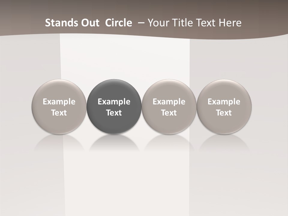 Info Advertisement Display PowerPoint Template