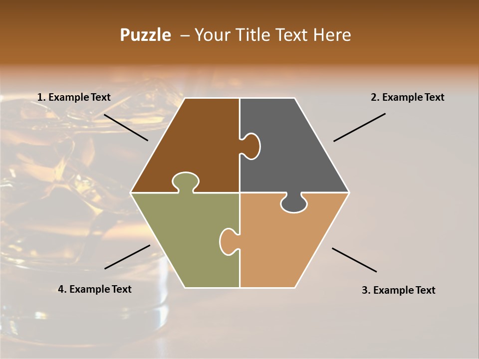 Isolated Mix Rum PowerPoint Template