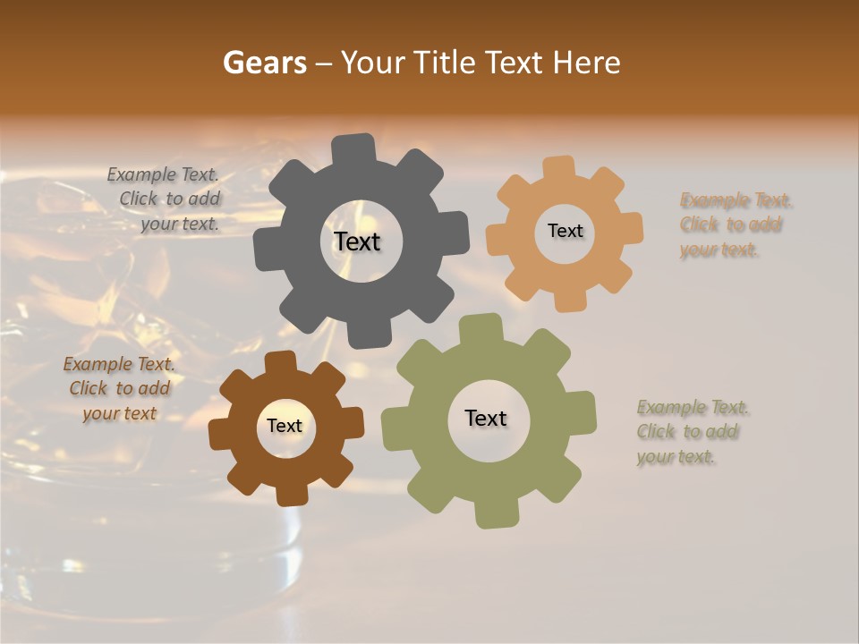 Isolated Mix Rum PowerPoint Template