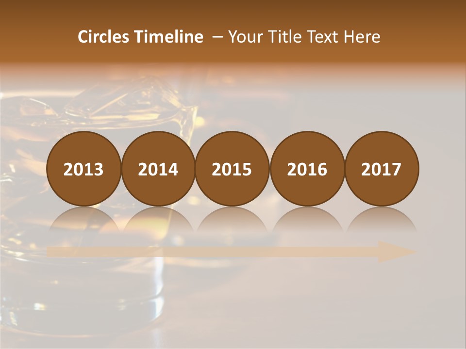 Isolated Mix Rum PowerPoint Template