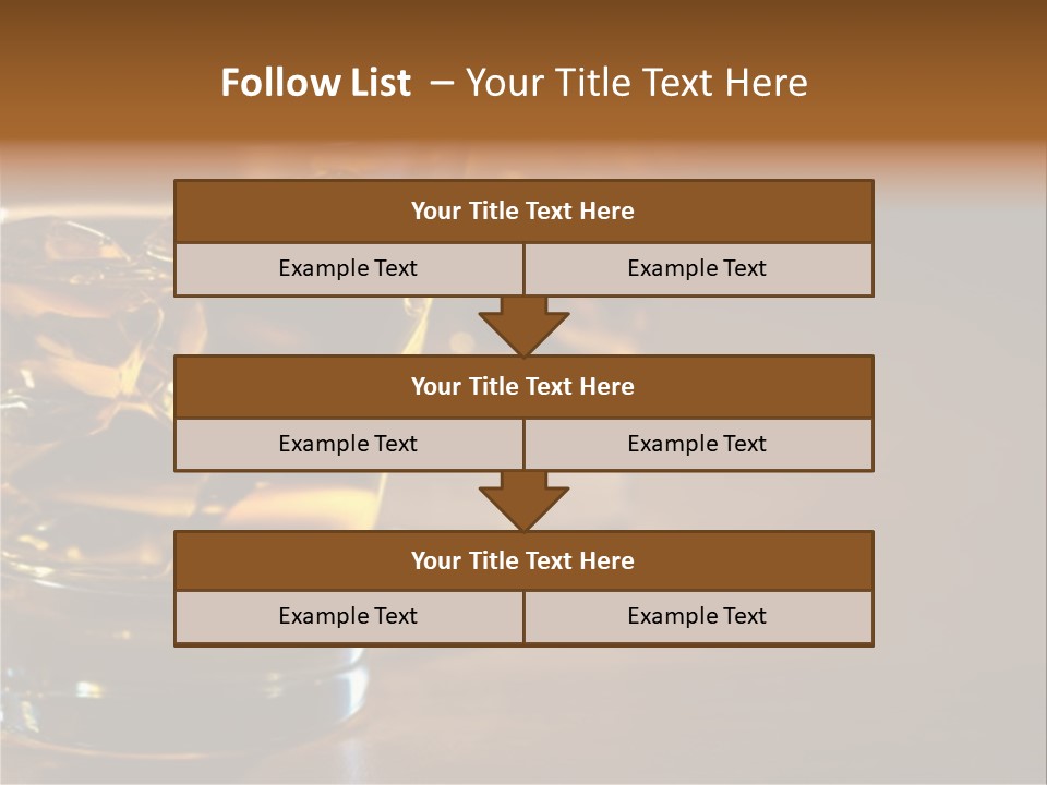 Isolated Mix Rum PowerPoint Template