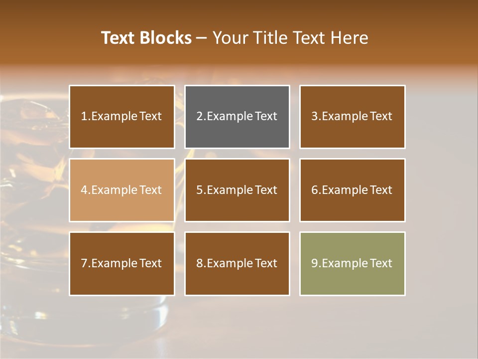 Isolated Mix Rum PowerPoint Template