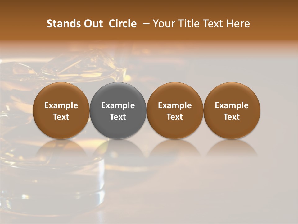 Isolated Mix Rum PowerPoint Template