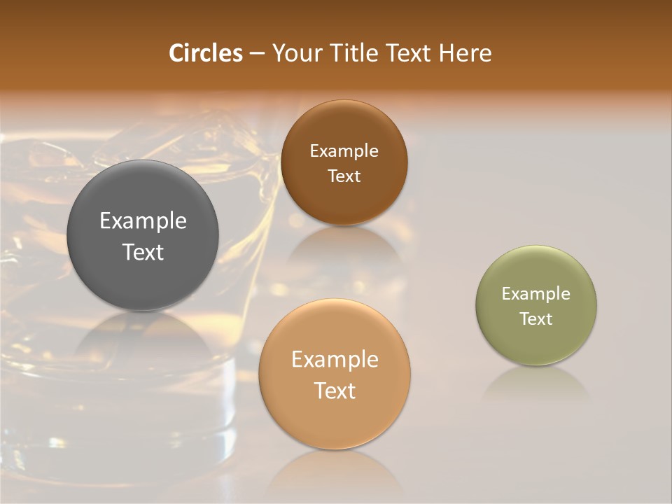 Isolated Mix Rum PowerPoint Template