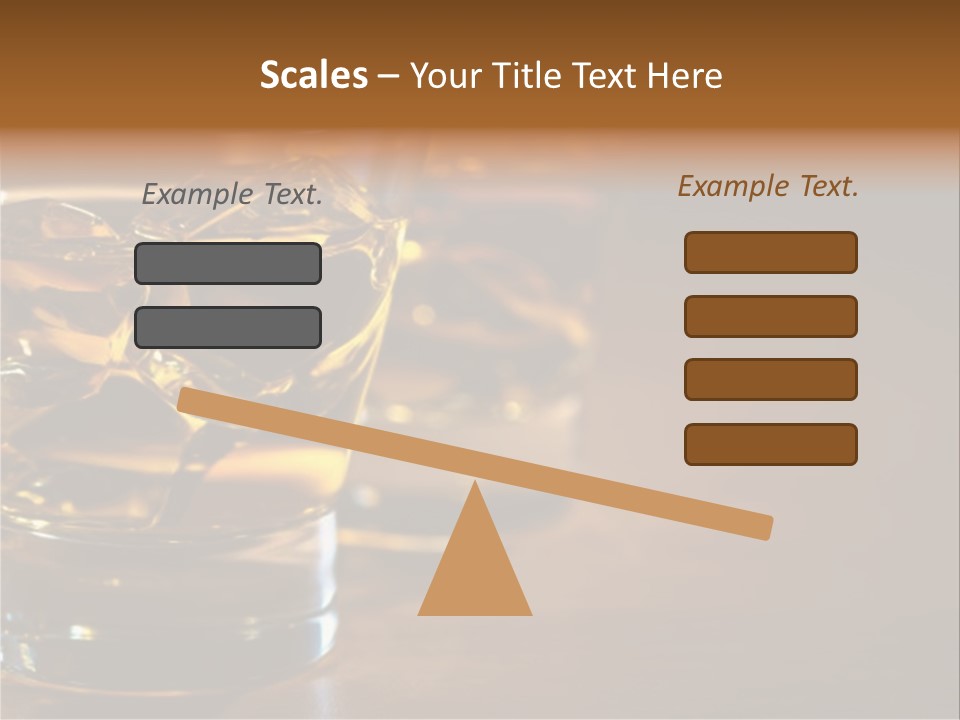 Isolated Mix Rum PowerPoint Template