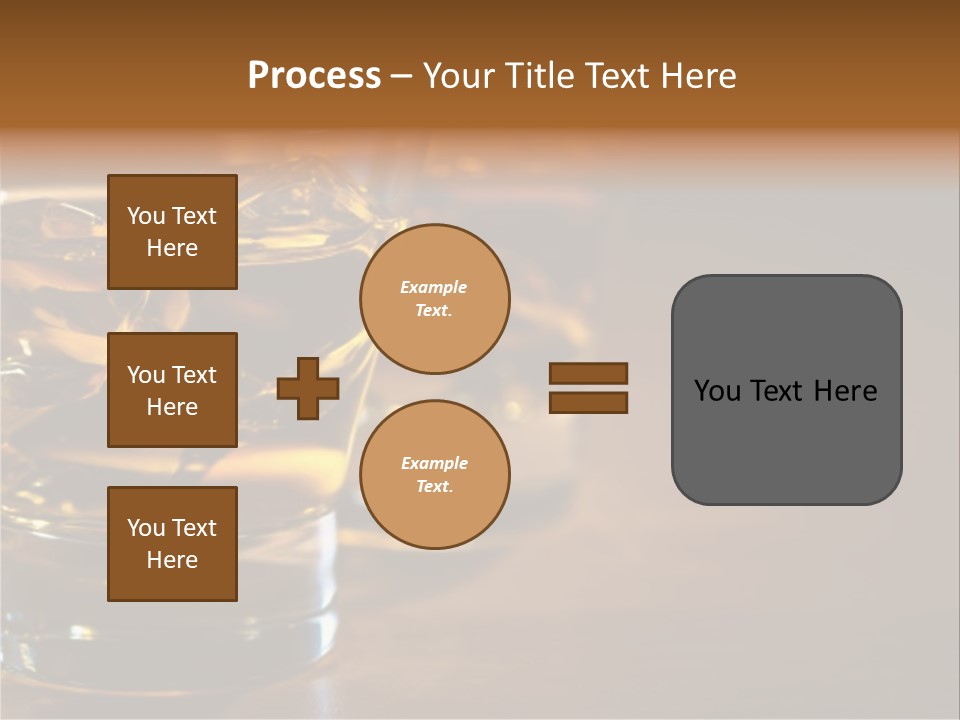 Isolated Mix Rum PowerPoint Template