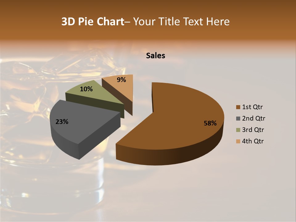 Isolated Mix Rum PowerPoint Template