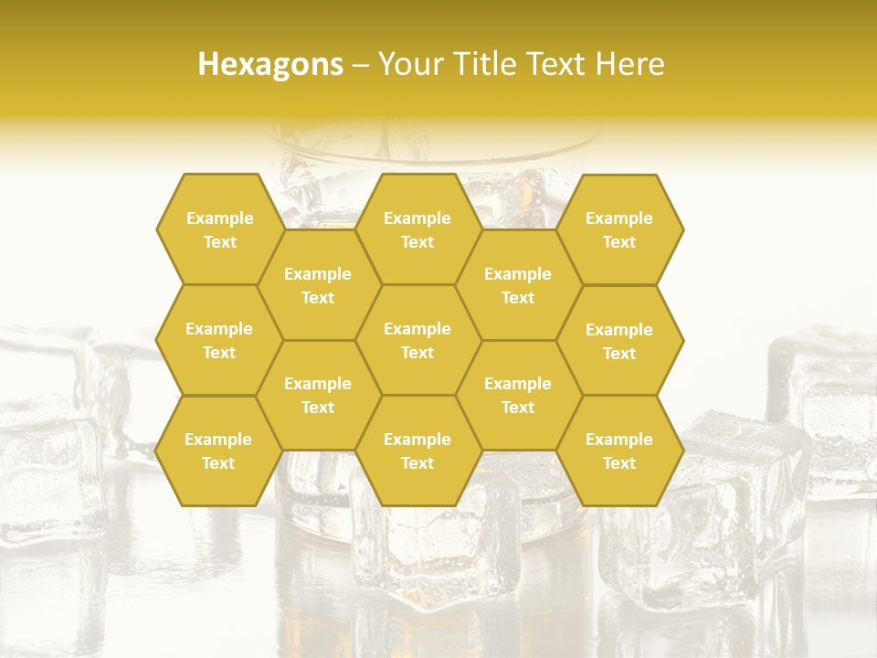 Scotch Bar Isolated PowerPoint Template