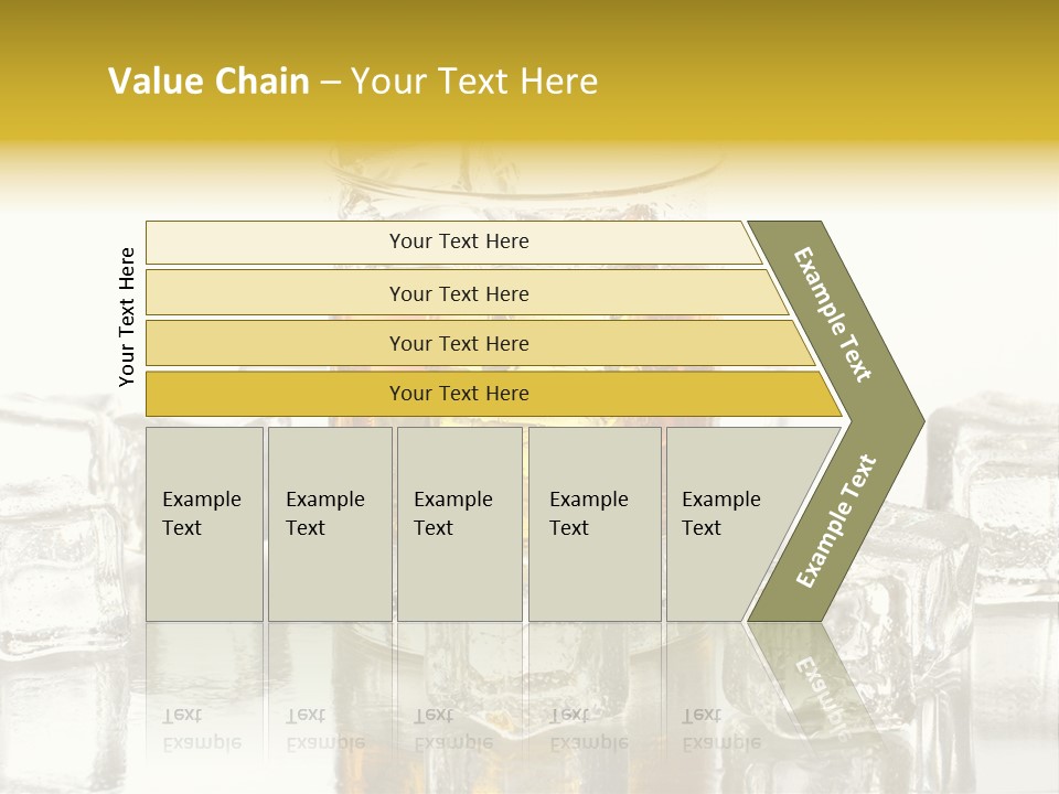 Scotch Bar Isolated PowerPoint Template