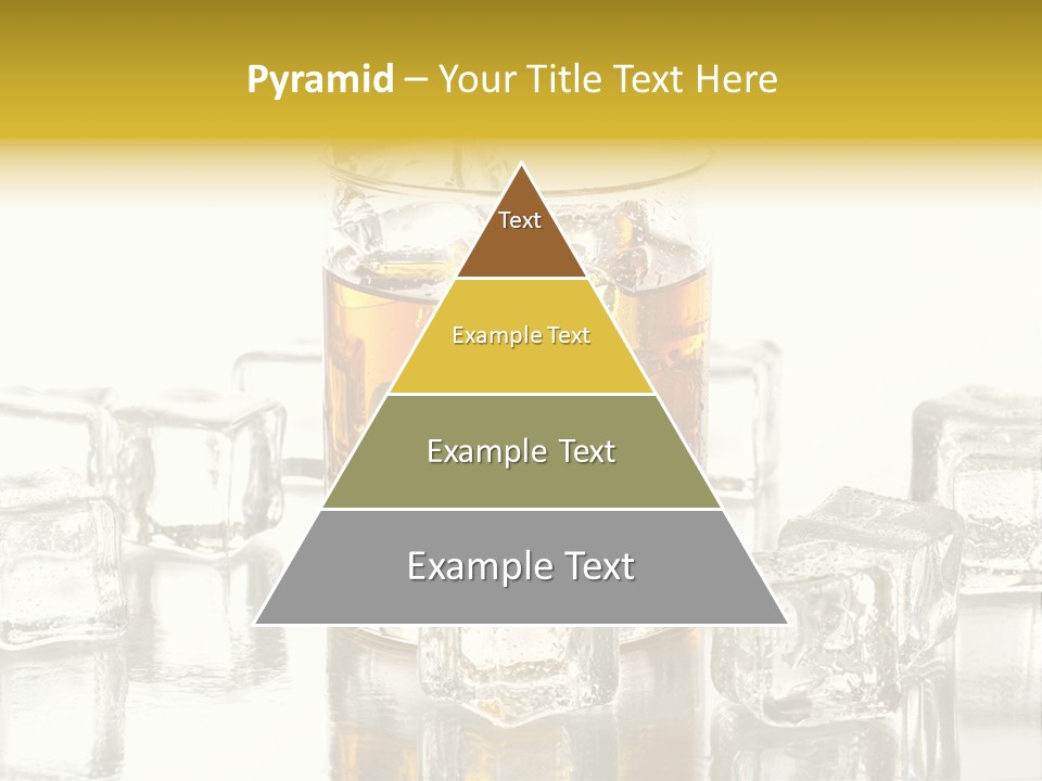 Scotch Bar Isolated PowerPoint Template