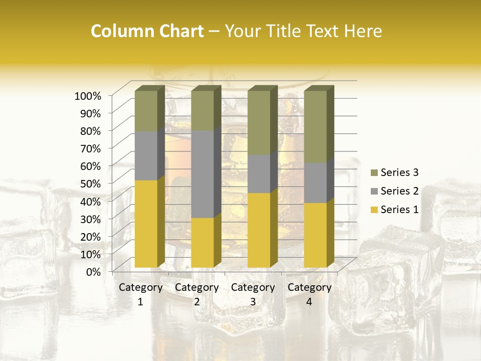 Scotch Bar Isolated PowerPoint Template