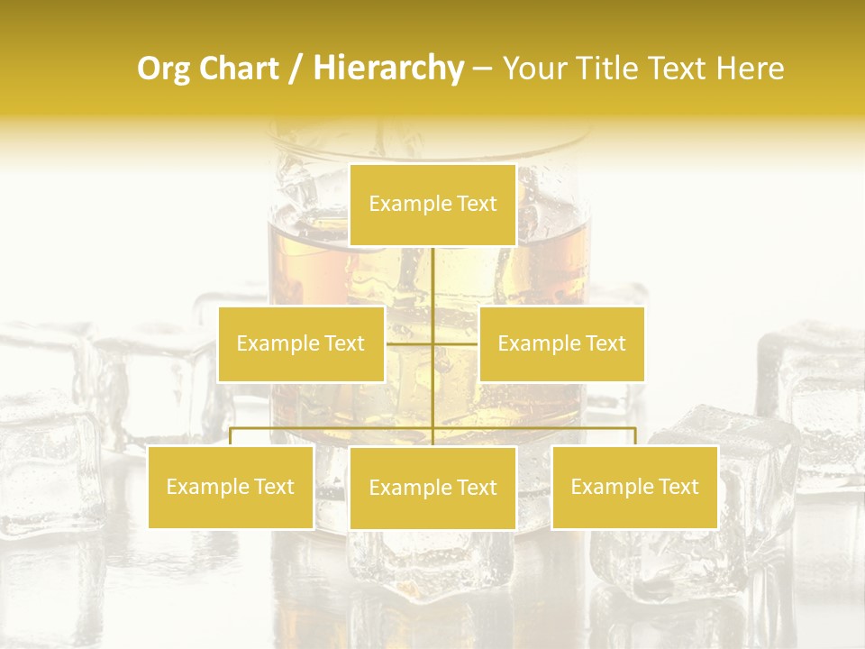 Scotch Bar Isolated PowerPoint Template