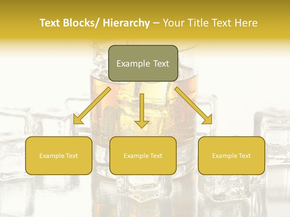 Scotch Bar Isolated PowerPoint Template