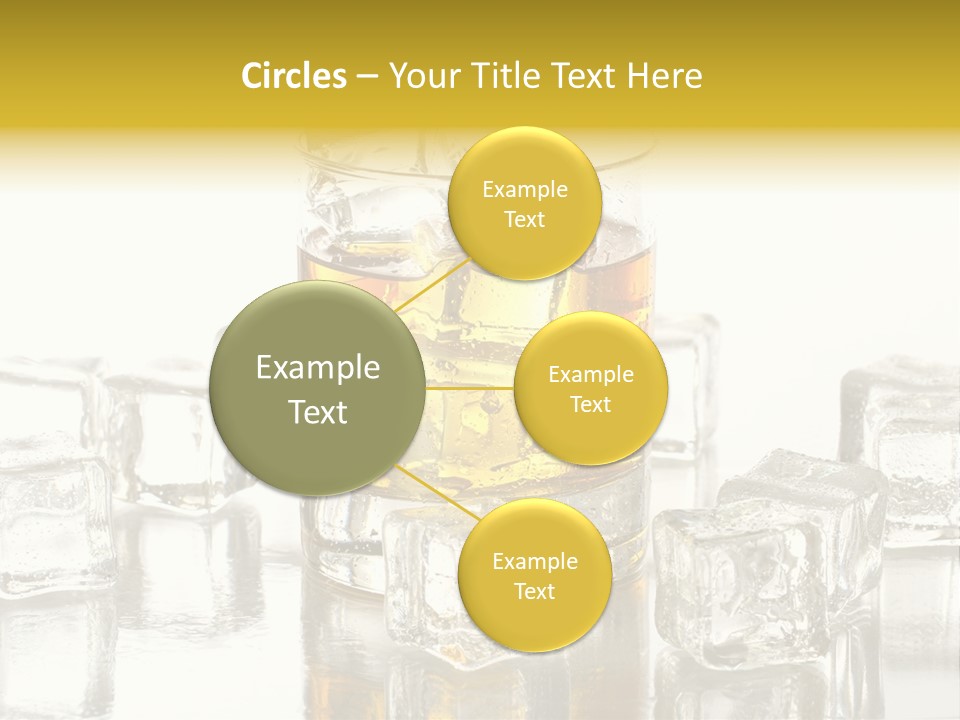 Scotch Bar Isolated PowerPoint Template