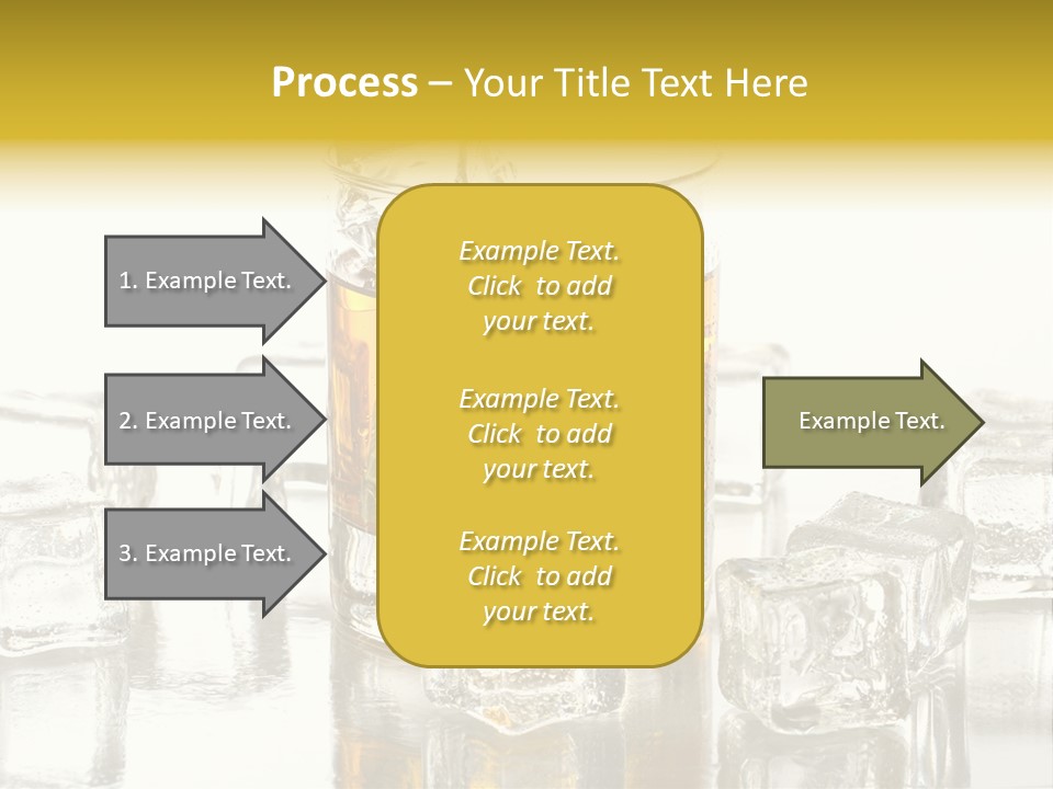 Scotch Bar Isolated PowerPoint Template