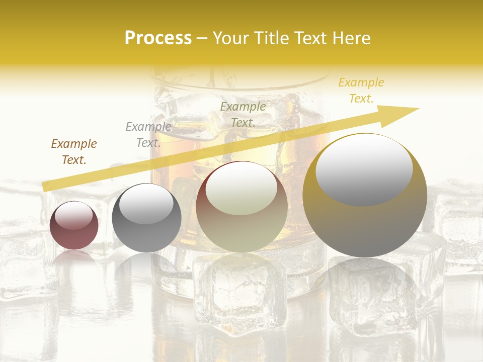 Scotch Bar Isolated PowerPoint Template