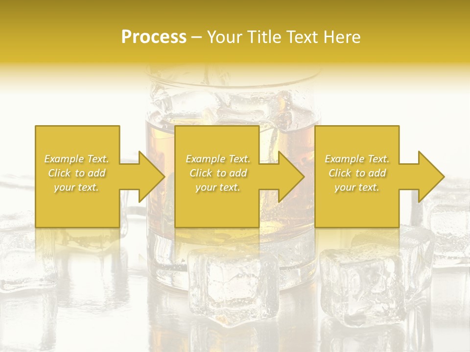 Scotch Bar Isolated PowerPoint Template