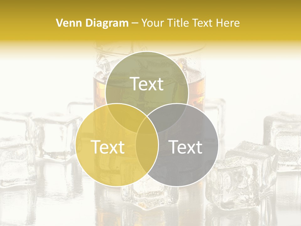 Scotch Bar Isolated PowerPoint Template