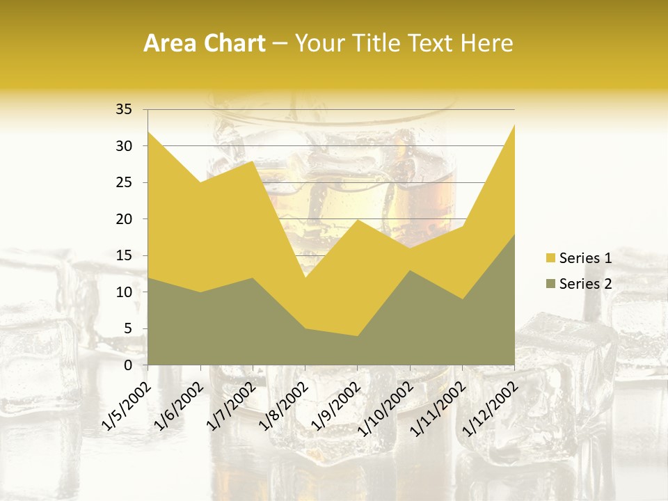 Scotch Bar Isolated PowerPoint Template
