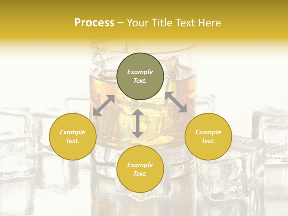 Scotch Bar Isolated PowerPoint Template