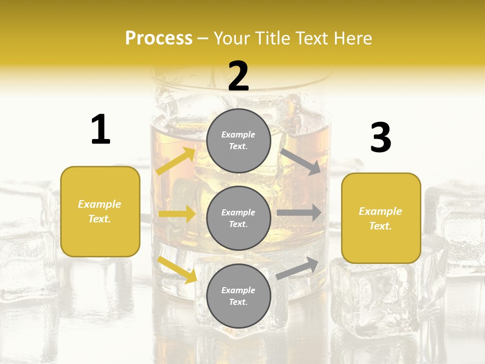 Scotch Bar Isolated PowerPoint Template