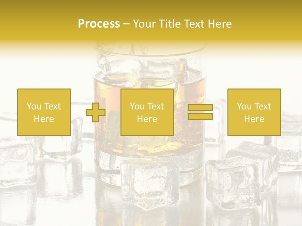 Scotch Bar Isolated PowerPoint Template