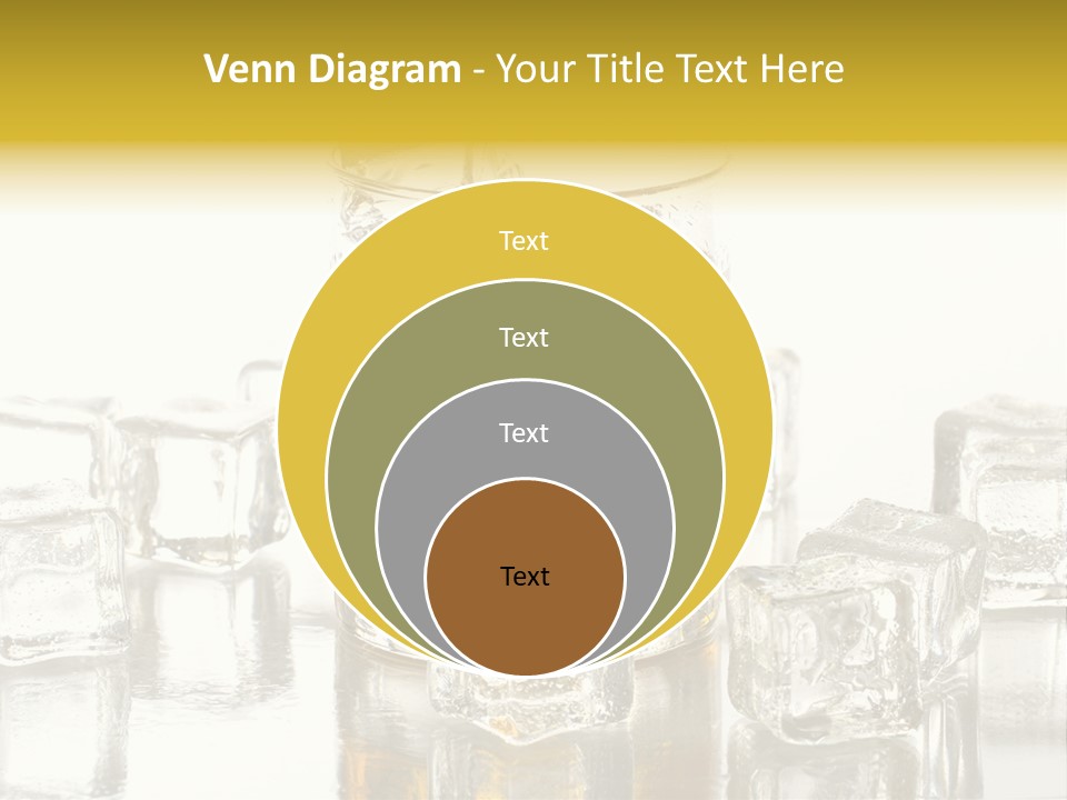 Scotch Bar Isolated PowerPoint Template
