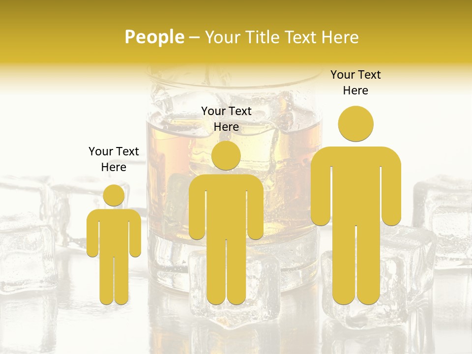 Scotch Bar Isolated PowerPoint Template