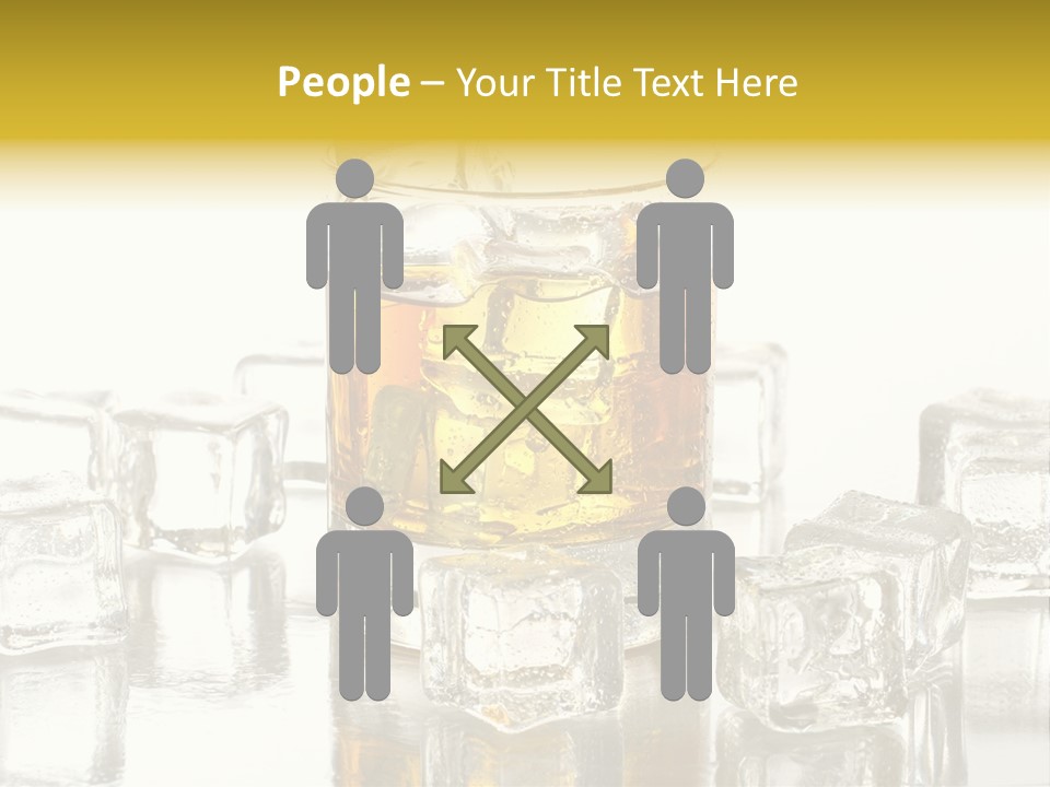 Scotch Bar Isolated PowerPoint Template