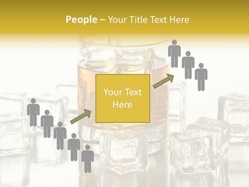 Scotch Bar Isolated PowerPoint Template