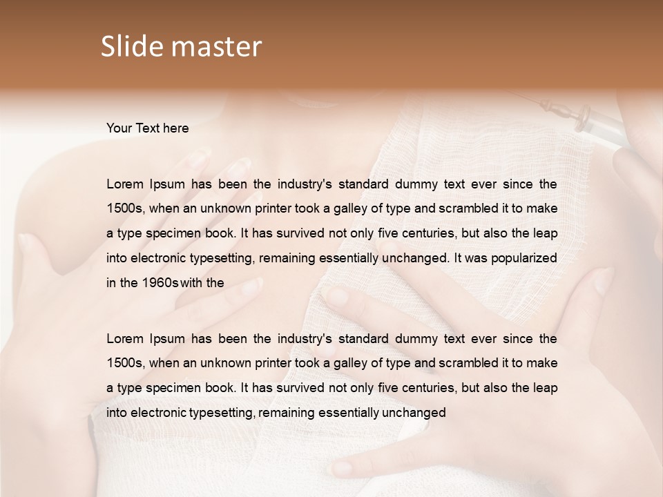 Plastic Operation Sexy PowerPoint Template