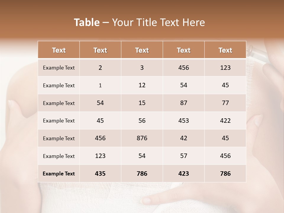 Plastic Operation Sexy PowerPoint Template
