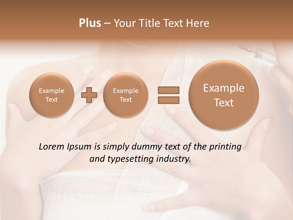 Plastic Operation Sexy PowerPoint Template