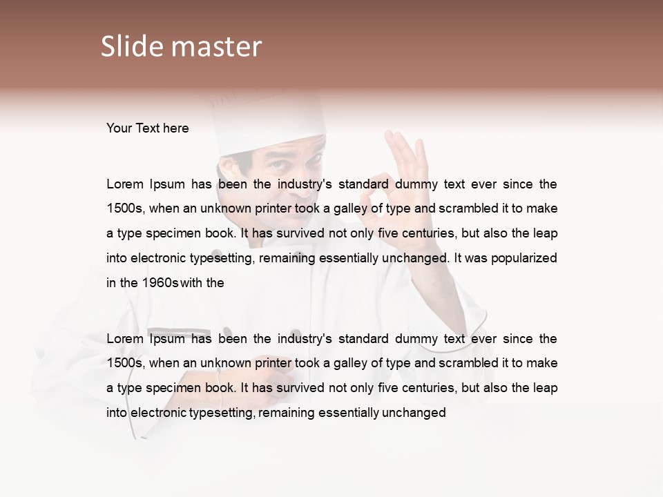 Handsome Portrait People PowerPoint Template