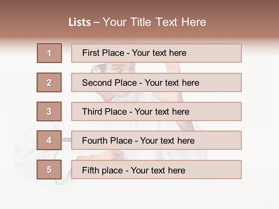 Handsome Portrait People PowerPoint Template