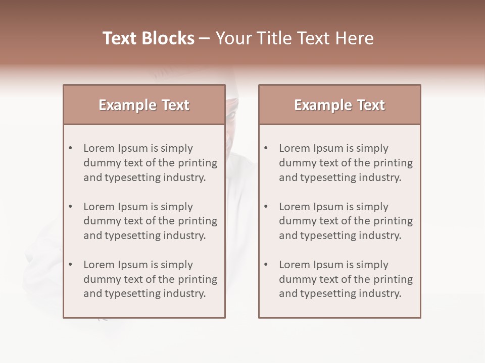 Handsome Portrait People PowerPoint Template