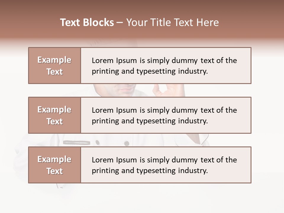 Handsome Portrait People PowerPoint Template