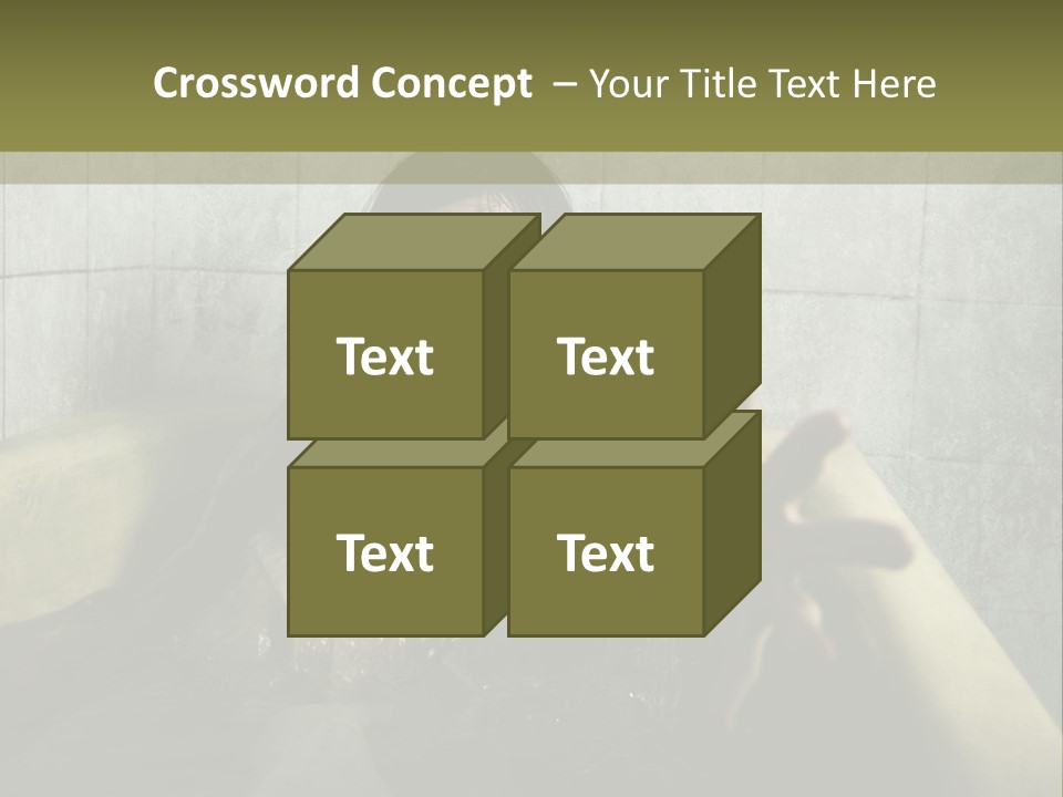 Gothic Bathtub Character PowerPoint Template