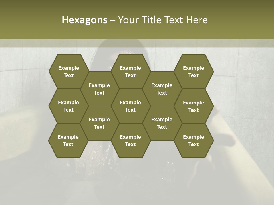 Gothic Bathtub Character PowerPoint Template