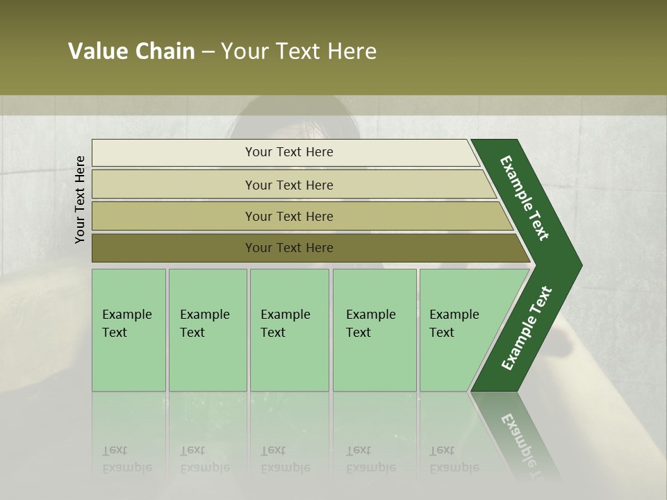 Gothic Bathtub Character PowerPoint Template