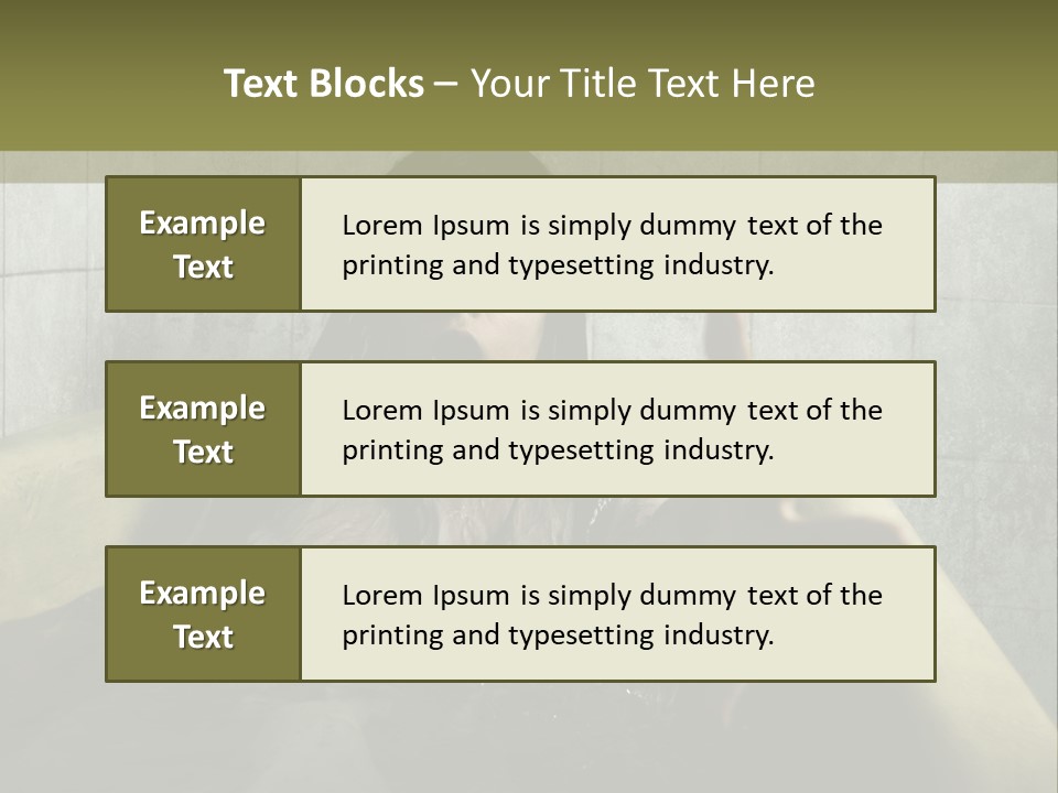 Gothic Bathtub Character PowerPoint Template