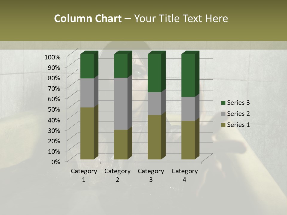 Gothic Bathtub Character PowerPoint Template