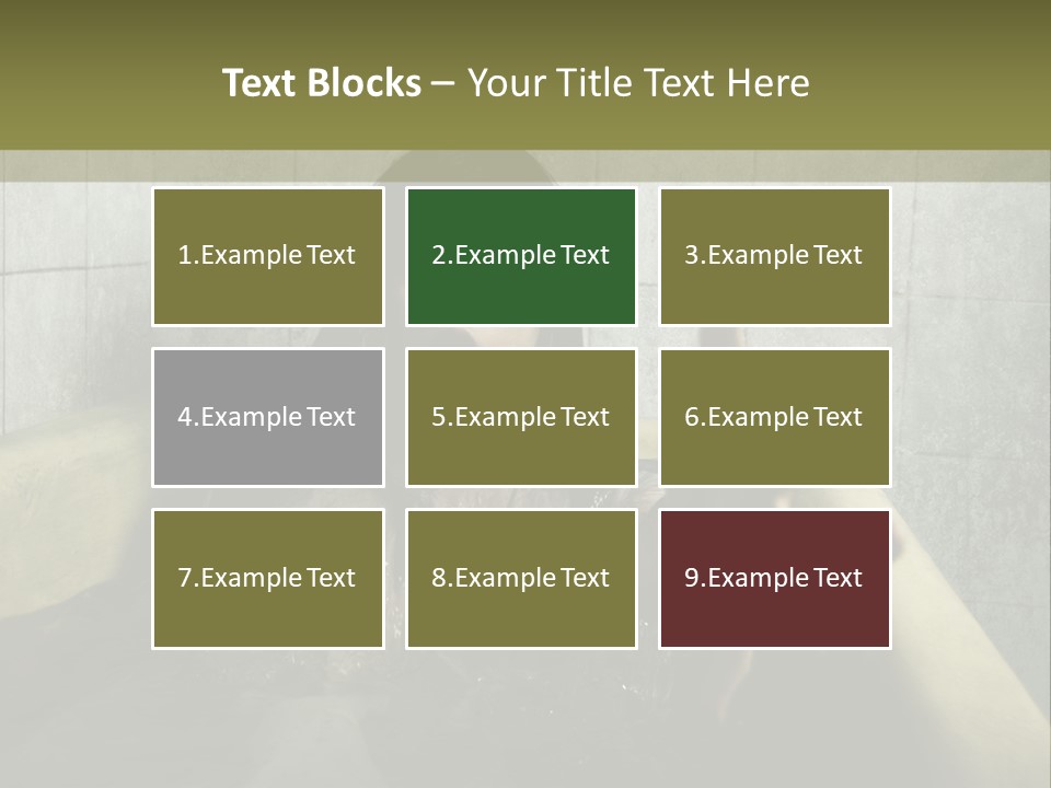 Gothic Bathtub Character PowerPoint Template