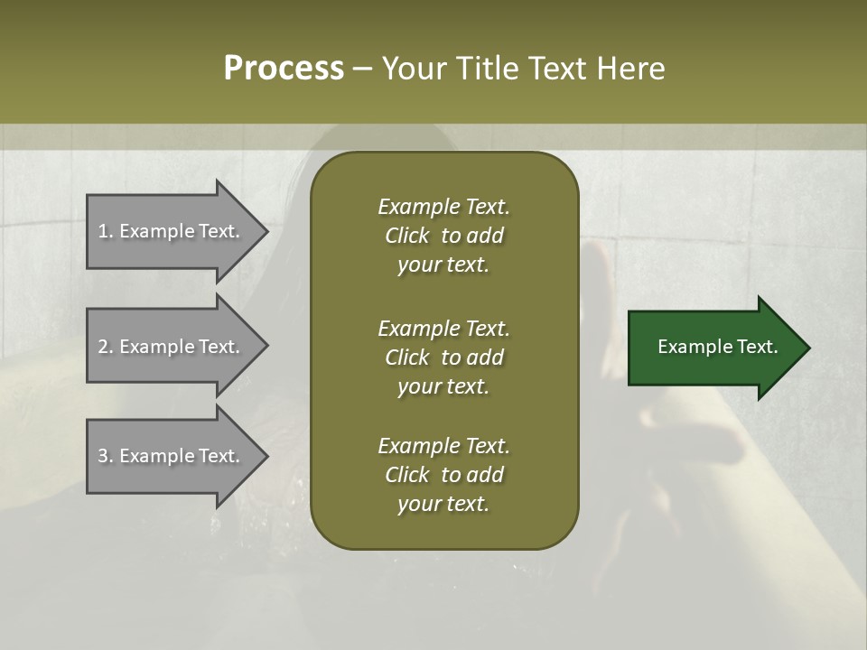 Gothic Bathtub Character PowerPoint Template